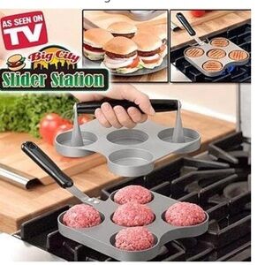 Big City Slider Station Hamburger Press